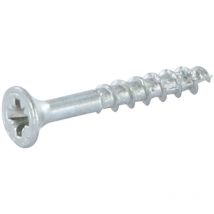 Vis Spax Tête fraisée tf Pozi N°2 3.5X50 Filetée sur 32 Filetage partiel WIROX-500 pièces