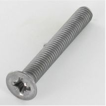 Vis métaux Tête fraisée tf Pozi 3 M6X45 Acier brut-200 pièces