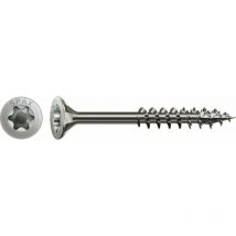 Vis acier inoxydable, 4 x 35 mm, 150 unités, Filetage partiel, Tête fraisée, t-star plus T20, 4CUT, Acier inoxydable inoxydable A2 - 4197000400357