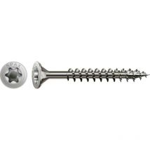 1197000600803 Vis à bois 6 mm 80 mm t-star plus acier inoxydable A2 100 pc(s) V838013 - Spax