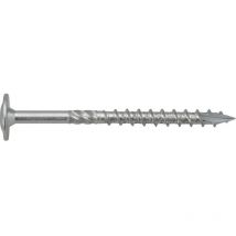 191 98 160 19 Vis à bois 8 mm 160 mm à denture intérieur multiple acier galvanisé 100 pc(s) A360472 - SWG