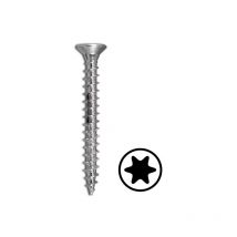 Vis à filetage intégral galvanisées 5 x 25 mm Torx 25 - Boîte 200 pièces