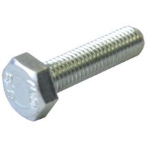 Vis à métaux 6 x 60 mm tête hexagonale zingué (boîte de 100)