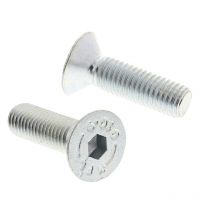 Vis à six pans creux, M10 x 35mm, tête Vis fraisée à tête creuse hexagonale, en Acier ( Prix pour Sachet de 50 )