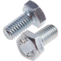 Vis à tête hexagonale, Acier Zingué, M6 x 12mm ( Prix pour Sachet de 100 )