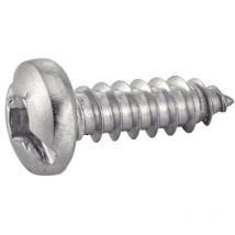 Tornillo cabeza cuadrada ranurada - Acero inoxidable A2 4.2x13 mm - Caja de 500