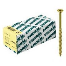 E-normpro - Vis agglo sps SeKo galvanisé Jaune tg pzd 4,0x 25/18 hp (Par 1000)