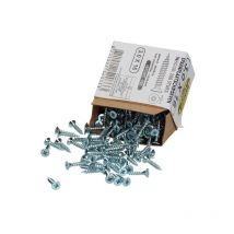Lot de 200 vis pour bois aggloméré galvanisées - 3.0x16mm