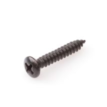 Vis autoforantes noires 4.2 x 25 mm tête lentille - 50 pièces