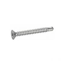 Vis autoperceuses tête fraisée phillips - Acier Zn 4,8x32 mm - Boîte de 250