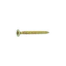 Ultima Visser Fixer Coller - Vis à bois agglomérés tête fraisée Pozidrive acier zingué 3,5X25 boîte de 500 - ultima - 10135025