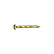 Ultima Visser Fixer Coller - Vis à bois agglomérés tête fraisée Pozidrive acier zingué 6X50 boîte de 250 - ultima - 10160050