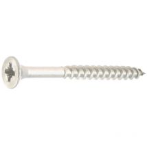 Vis à bois agglomérés tête fraisée pozidrive inox A2 4X16 boîte de 200 - ultima - 12540016 Ultima Visser Fixer Coller