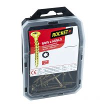 Vis bois anti-fendage - 5 x 35/22 - tx 25 - Vybac de 150