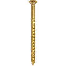 Moderix - Vis À Bois Bichromatée - Tête Fraisée - Filetage Partiel - Empreinte Torx - Pointe Anti-fendage 3,5 X 40 - Boîte De 500
