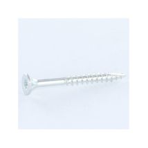 Tekor - Vis Bois Et Agglo Tête Fraisée Tf Cranté 4x50 Filetée Sur 30 Torx T20 Acier Zingué Pointe Antifendage Cut-30 Pièces
