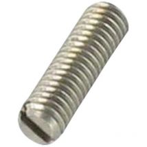 Vis métaux sans tete fendue avec pointe M2.5X6 Inox A2-1 piece