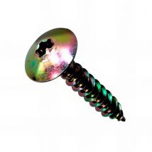 Fixtout - Vis bois penture Torx 6 x 80 mm Zinguée bichromatée - Boite de 100 pcs VPX0608003B