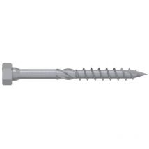 Simpson Strong Tie - Vis à bois pour connecteur ss-h partiellement filetée tête h et empreinte Torx revêtement Impreg+ 8x180mm boîte de 50 pi