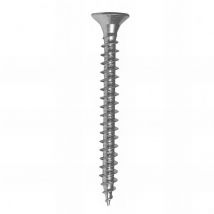 Fixtout - Vis bois tête fraisée Pozidriv 6 x 40 mm Zinguée blanc - Boite de 250 pcs VAFC0604002B