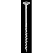Vis À Bois Zinguée Blanc - Tête Ronde - Filetage Partiel - Empreinte Torx - Pointe Anti-fendage 8 X 200 - Boîte De 50
