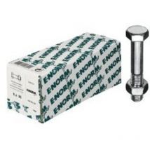 Vis + boulon DIN 601 Mu HDG M8x140 HP E-NORMpro (Par 50)
