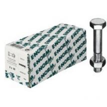 E-normpro - Vis + boulon din 601 Mu hdg M8x25 hp (Par 200)