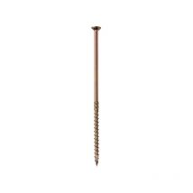 Vis charpente tête fraisée T30 6x100 zingué bichromaté fissagi - Boite 100 - 92002