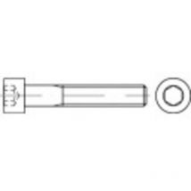 Vis cylindrique Toolcraft 1061805 100 pc(s) M2.5 4 mm tête cylindrique 6 pans intérieurs acier inoxydable n/a