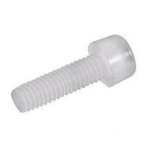 Vis cylindrique Toolcraft 830298 10 pc(s) M4 25 mm tête cylindrique 6 pans intérieurs plastique, Polyamide n/a C27506
