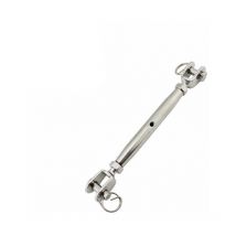 Tophomer - Vis de gréement en fil de tendeur en acier inoxydable: fourche soudée polie haute M16