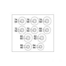 JBM - 12927 vis de rechange M12 pour 52494