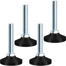 Vis de réglage M10 x 50 mm Vis de réglage Pied de réglage Vis pour meubles