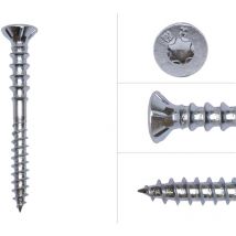 Vis d'écartement Galvanisé 6 x 60 mm Torx 25 - Boîte 100 pcs.