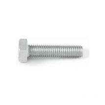 Vis en inox à tête hexagonale avec filetage M8 x 18 mm