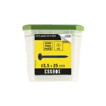 Scell-it - Vis essbox Plaque de plâtre - Ø3,5 mm x 25 mm - Boite de 1000 - EX-5211251