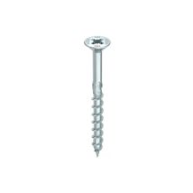 Vis Heco Topix-Plus Inox - Ø5x50mm - Tête Ronde - Filetage Total variable - PZ2 - Boite de 200 - 60909