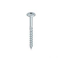 FP - Vis HECO-Topix-Plus - Ø6x240mm - Tête Ronde large - Filetage Partiel - T30 - Boite de 100 - 61199