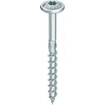 Heco Schrauben - Vis HECO-Topix-Plus - Ø10x280mm - Tête Ronde large - Filetage Partiel - T40 - Boite de 50 - 61562