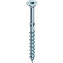 Heco - Vis topix - tete fraisée - SeKo T-Drive 8,0x420 zingué Filetage partiel (Par 50)