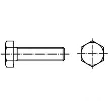 Vis hexagonale TOOLCRAFT 128222 100 pc(s) M6 20 mm tête hexagonale 6 pans extérieurs acier N/A Q56555