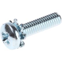 Vis indesserable à tête Cylindrique, M3 x 12mm, en Acier ( Prix pour Sachet de 100 )