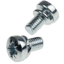 Vis indesserable à tête Cylindrique, M6 x 12mm, en Acier ( Prix pour Sachet de 100 )