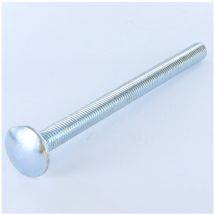 Vis Express - trcc japy tête ronde collet carré M10X60 Filetage total Acier zingué-100 pièces