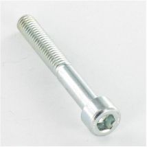 Vis métaux chc btr M6X43 Filetée sur 7 Classe 8.8 Clé de 5 HC5 Acier zingué-1 piece