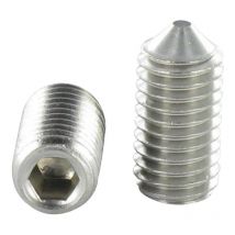 Vis métaux Inox A2 Sans tête six pans creux (sthc) Clé de 5 HC5 M10X10 Bout pointeau-1 piece