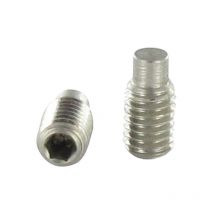 Vis métaux Inox A2 Sans tête six pans creux (sthc) M10X16 Clé de 5 HC5 Bout téton-1 piece