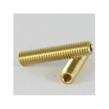 Vis métaux Laiton Sans tête six pans creux (sthc) Clé de 2.5 HC2.5 M5X6 Bout plat-1 piece