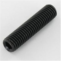 Vis métaux Sans tête six pans creux (sthc) Clé de 1.5 HC1.5 M3X3 Bout cuvette Acier brut-1 piece