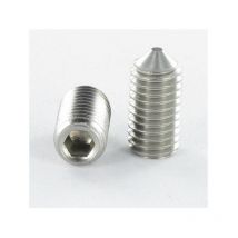 Vis métaux Sans tête six pans creux (sthc) Clé de 2.5 HC2.5 M5X8 Bout pointeau Acier zingué-1 piece